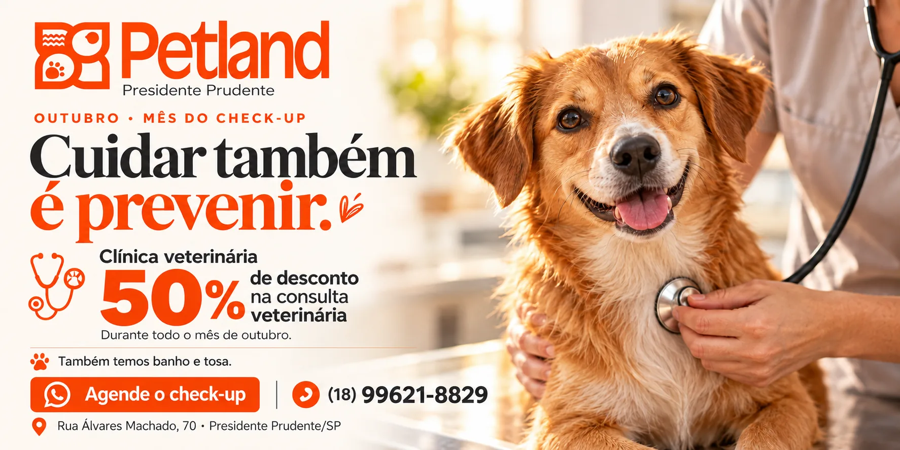 Banner de Petland Prudente